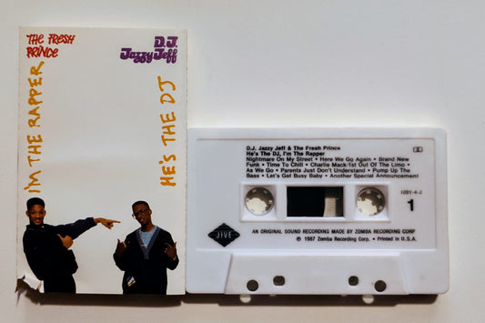 DJ Jazzy Jeff & The Fresh Prince "He's The DJ, I'm The Rapper" - CASSETTE TAPE (DOLBY) G+/VG+