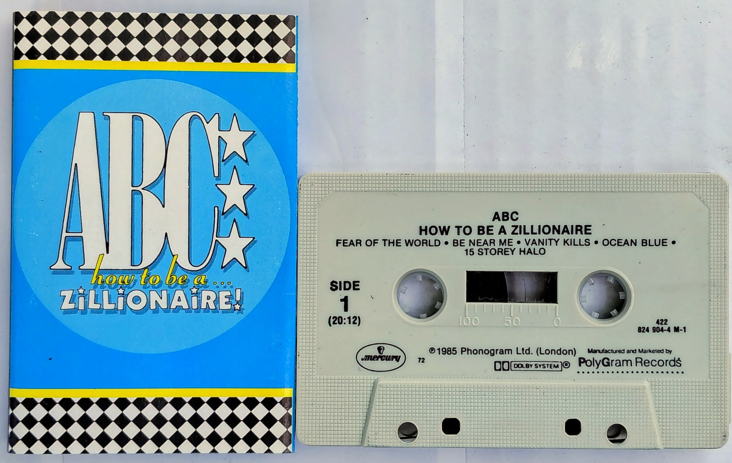 ABC - “How To Be A Zillionaire” - CASSETTE TAPE VG+/VG+