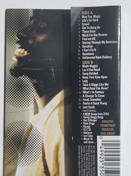 Various Artists - "Gang Related Soundtrack" - CASSETTE TAPE (DOLBY HX PRO B NR) VG/VG+