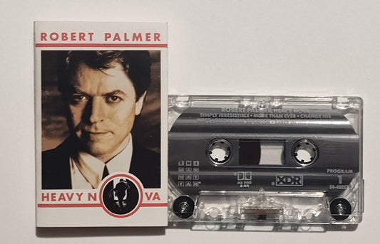 Robert Palmer - "Heavy Nova" - CASSETTE TAPE VG+/VG+