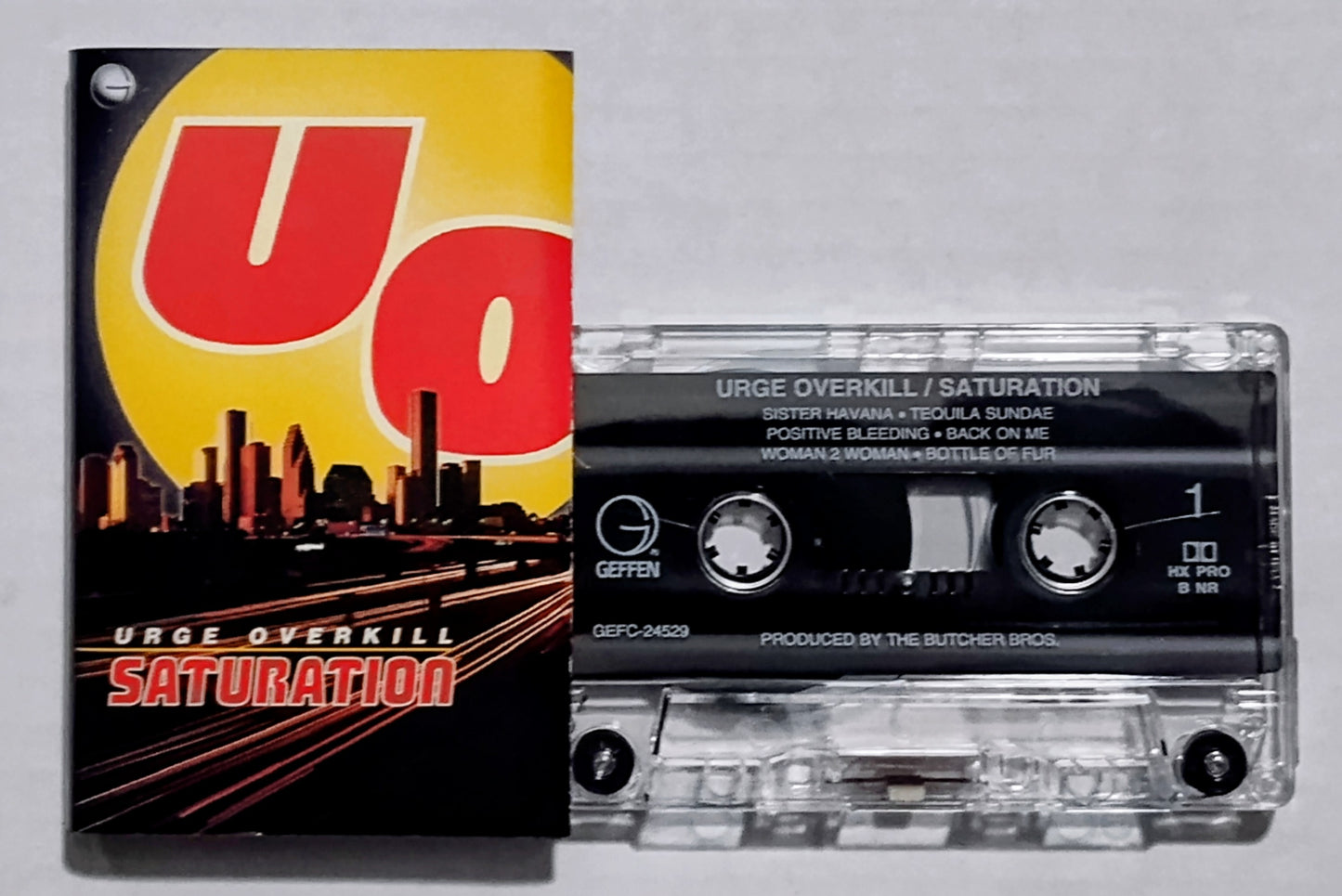 Urge Overkill - “Saturation” - CASSETTE TAPE NM/VG+