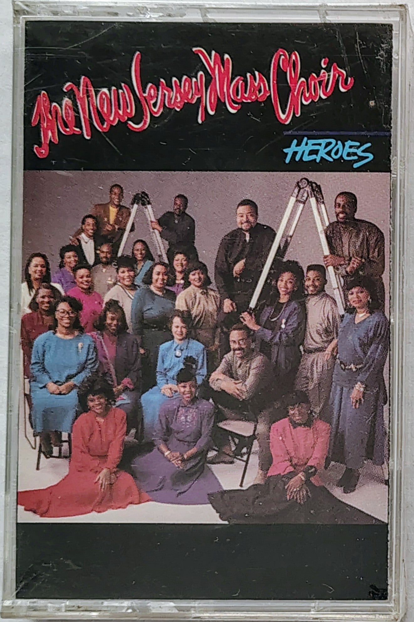 The New Jersey Mass Choir - "Heroes" - CASSETTE TAPE M/M (Sealed)