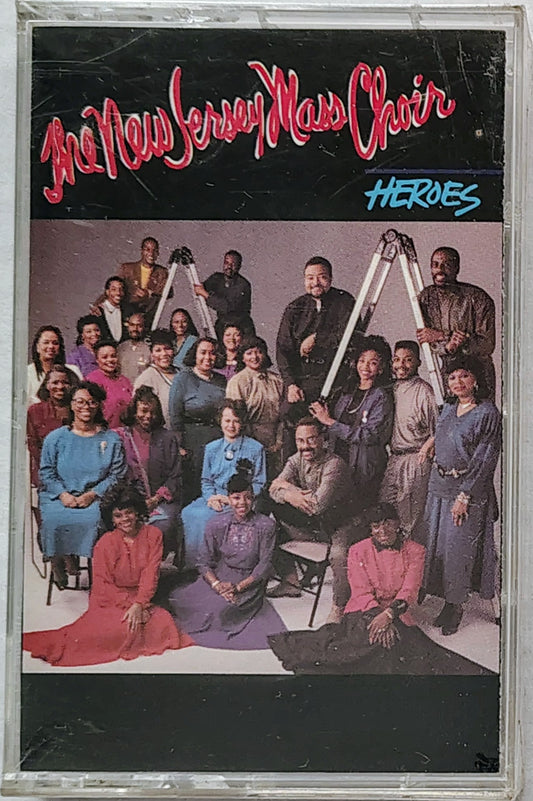 The New Jersey Mass Choir - "Heroes" - CASSETTE TAPE M/M (Sealed)