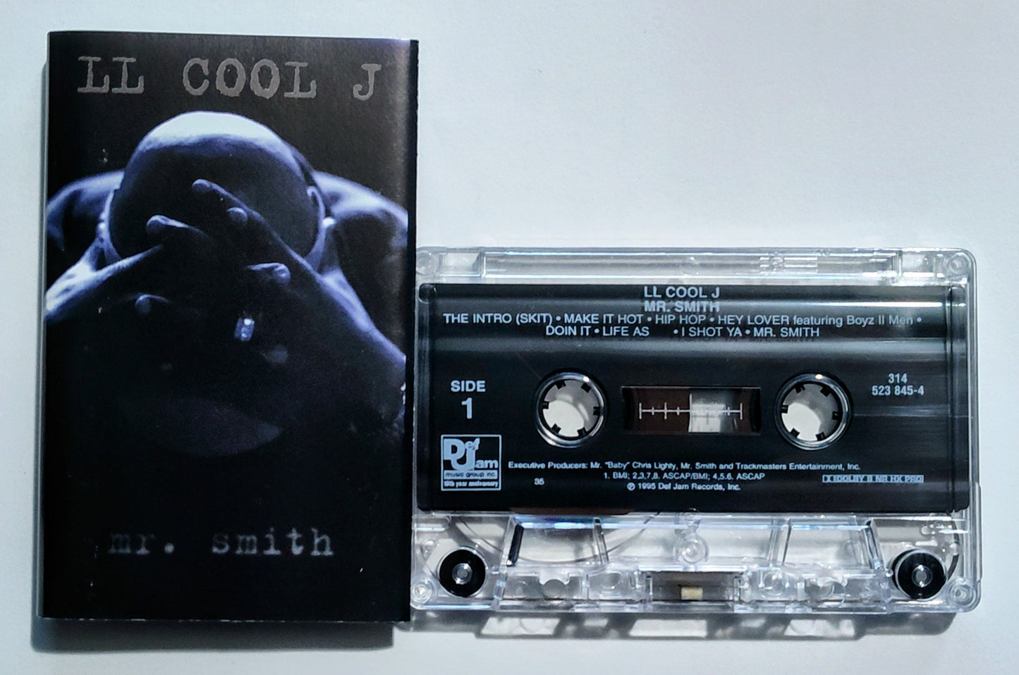 L L. Cool J - "Mr. Smith" - CASSETTE TAPE (DOLBY HX PRO B NR) VG+/VG+