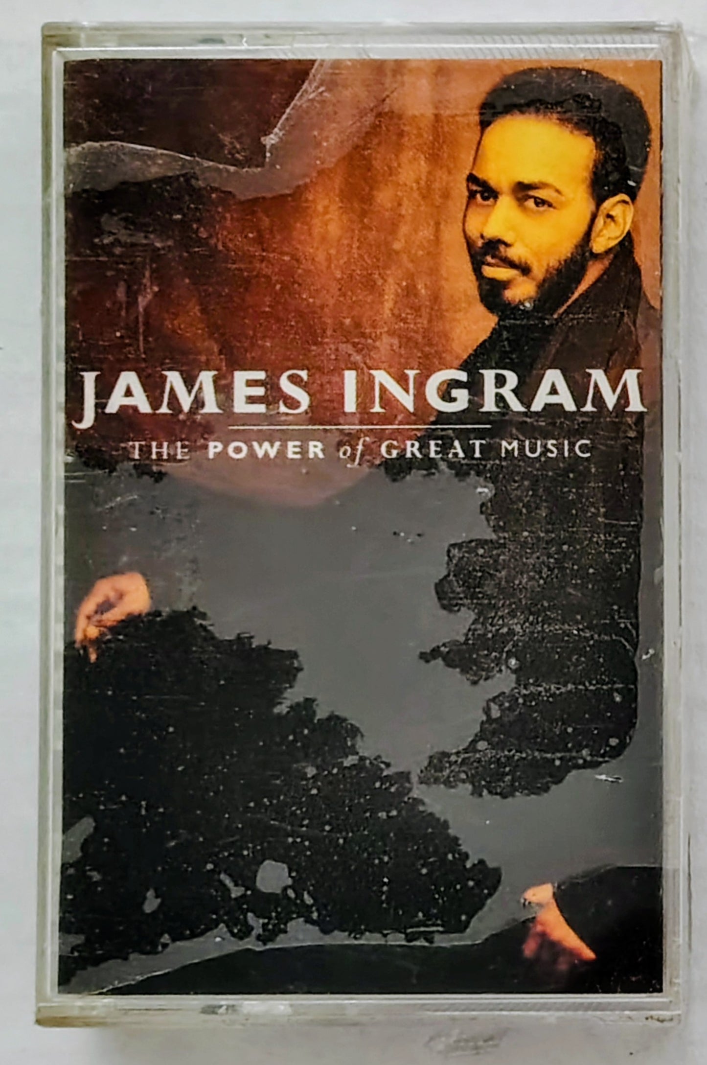 James Ingram - "The Power of Great Music" - CASSETTE TAPE NM/M (Sealed with torn cellophane)