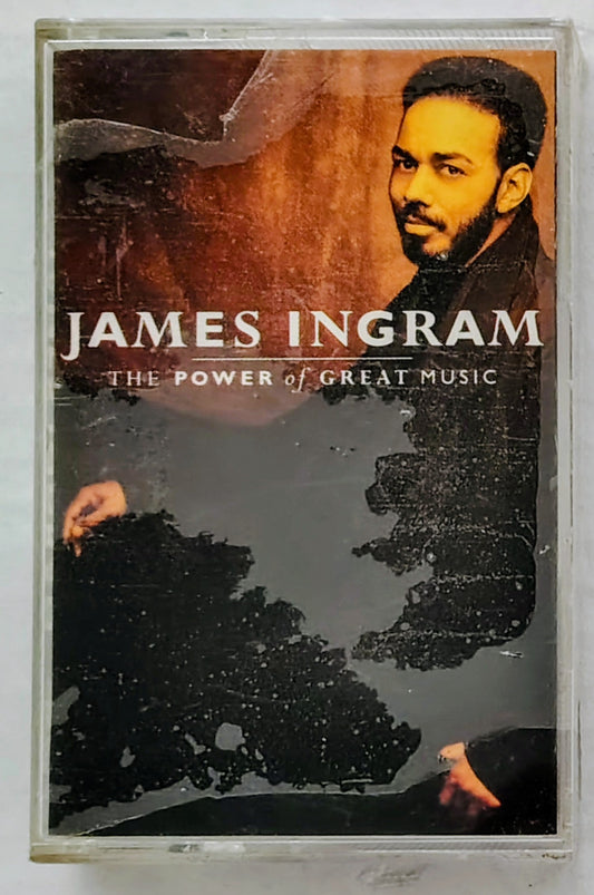 James Ingram - "The Power of Great Music" - CASSETTE TAPE NM/M (Sealed with torn cellophane)