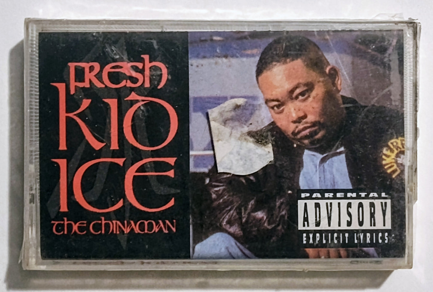 Fresh Kid Ice - "The Chinaman" - CASSETTE TAPE VG+/M (Sealed; broken seal; cracked case)