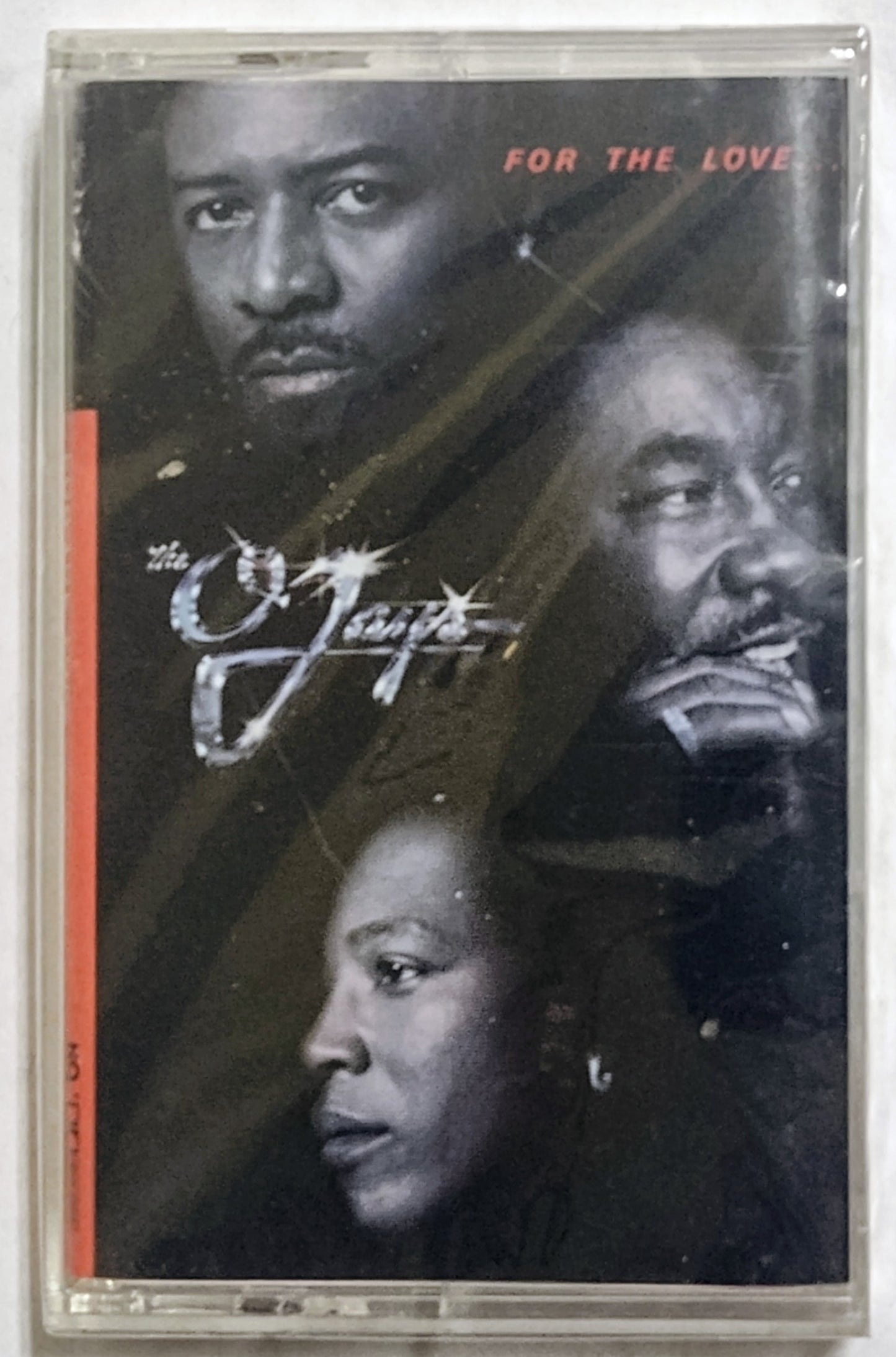 O’Jays, The - “For The Love” - CASSETTE TAPE NM/M (Sealed; small tear in cellophane)
