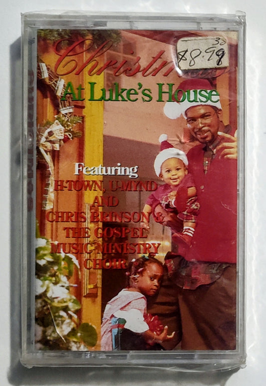 Luke - "Christmas At Luke's" - CASSETTE TAPE M/M (Sealed; loose cellophane)