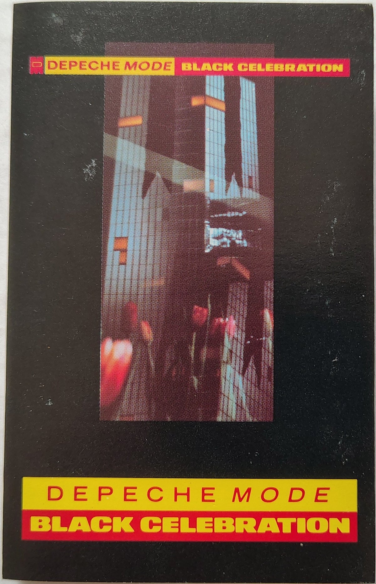 Depeche Mode - “Black Celebration” - CASSETTE TAPE VG/VG+