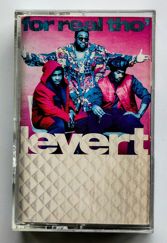 Levert - “For Real Tho” - CASSETTE TAPE VG+/VG+