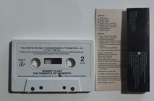 Robert Plant - "The Principle Of Moments" - CASSETTE TAPE (SR; DOLBY) VG+/VG+