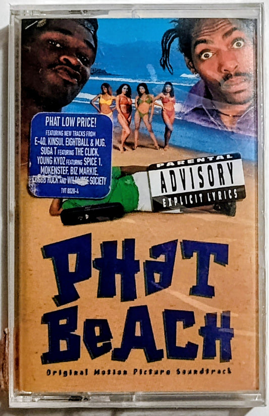 Various Artists - "Phat Beach Soundtrack" - CASSETTE TAPE M/M (Sealed with hype sticker)