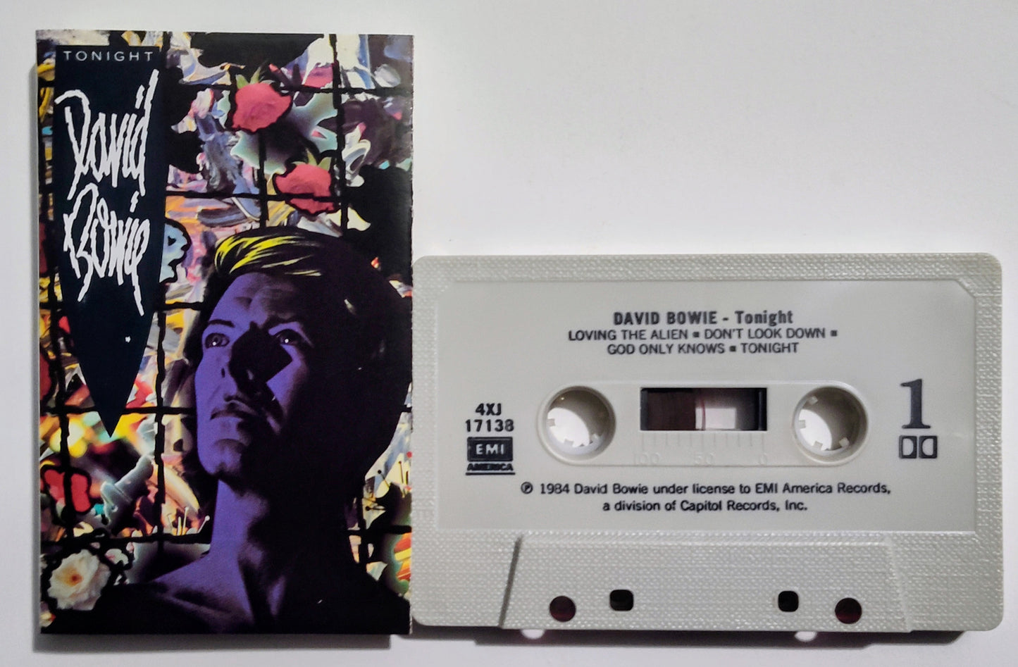 David Bowie - "Tonight" - CASSETTE TAPE (DOLBY HX PRO) VG+/VG+