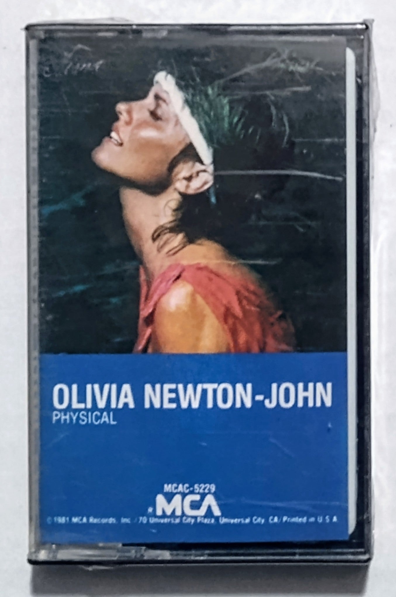 Olivia Newton-John - “Physical” - CASSETTE TAPE NM/M (Sealed; tiny tear in cellophane)