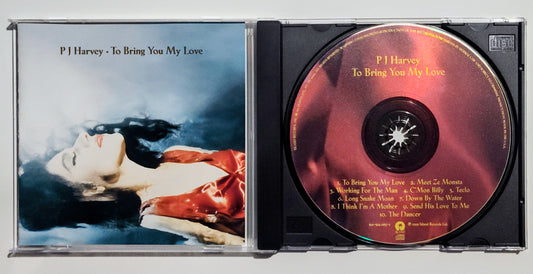 P.J. Harvey - "To Bring You My Love" - COMPACT DISC NM/VG+