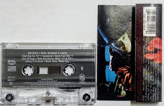 Kid Rock - “Devil Without A Cause” - CASSETTE TAPE VG/VG+
