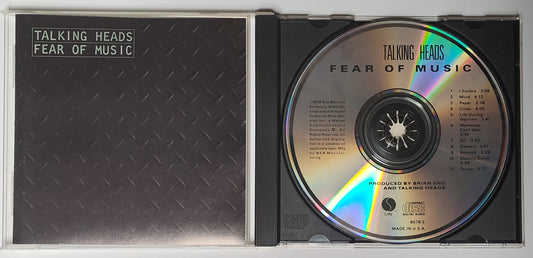 Talking Heads - "Fear Of Music" - COMPACT DISC VG+/VG+