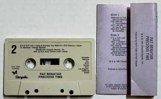 Pat Benatar - “Precious Time” - CASSETTE TAPE (RCA Club) VG+/VG+