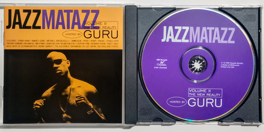 Guru - "Jazzmatazz Volume II: The New Reality" - COMPACT DISC VG+/VG+