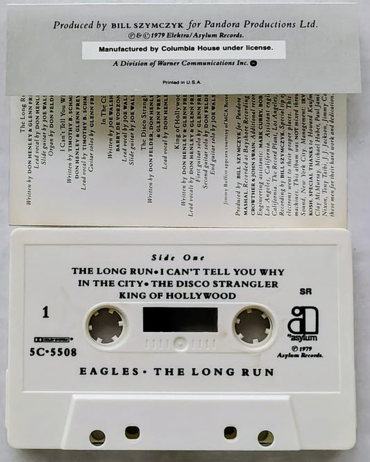 Eagles - "The Long Run" - CASSETTE TAPE VG+/VG+