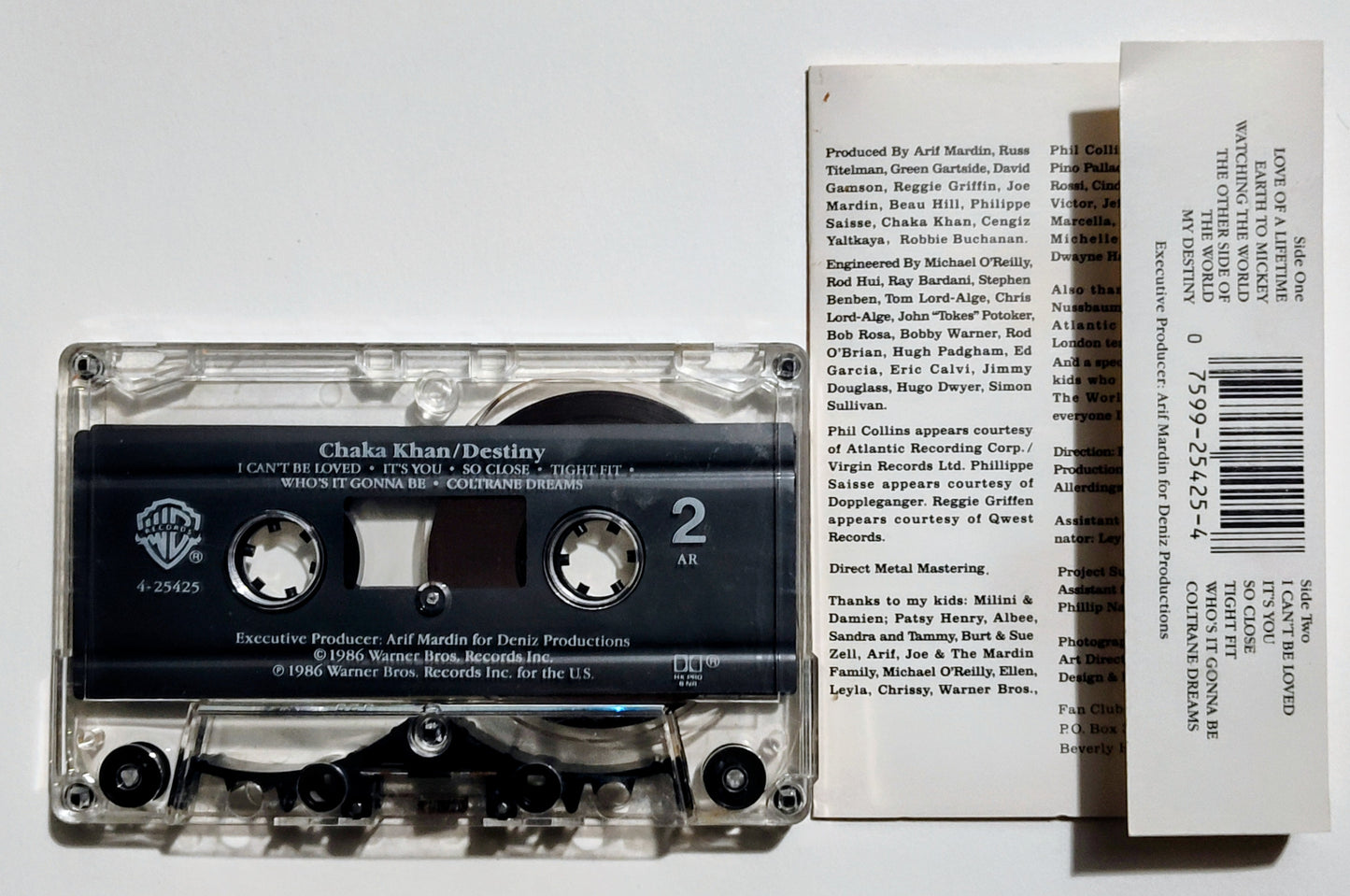 Chaka Khan - "Destiny" - CASSETTE TAPE VG+/VG