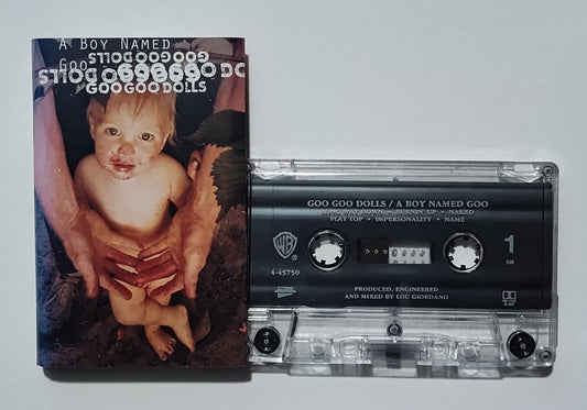 Goo Goo Dolls, The - "A Boy Named Goo" - CASSETTE TAPE (SR; DOLBY HX PRO B NR) VG/VG+ (Lightstruck spine)