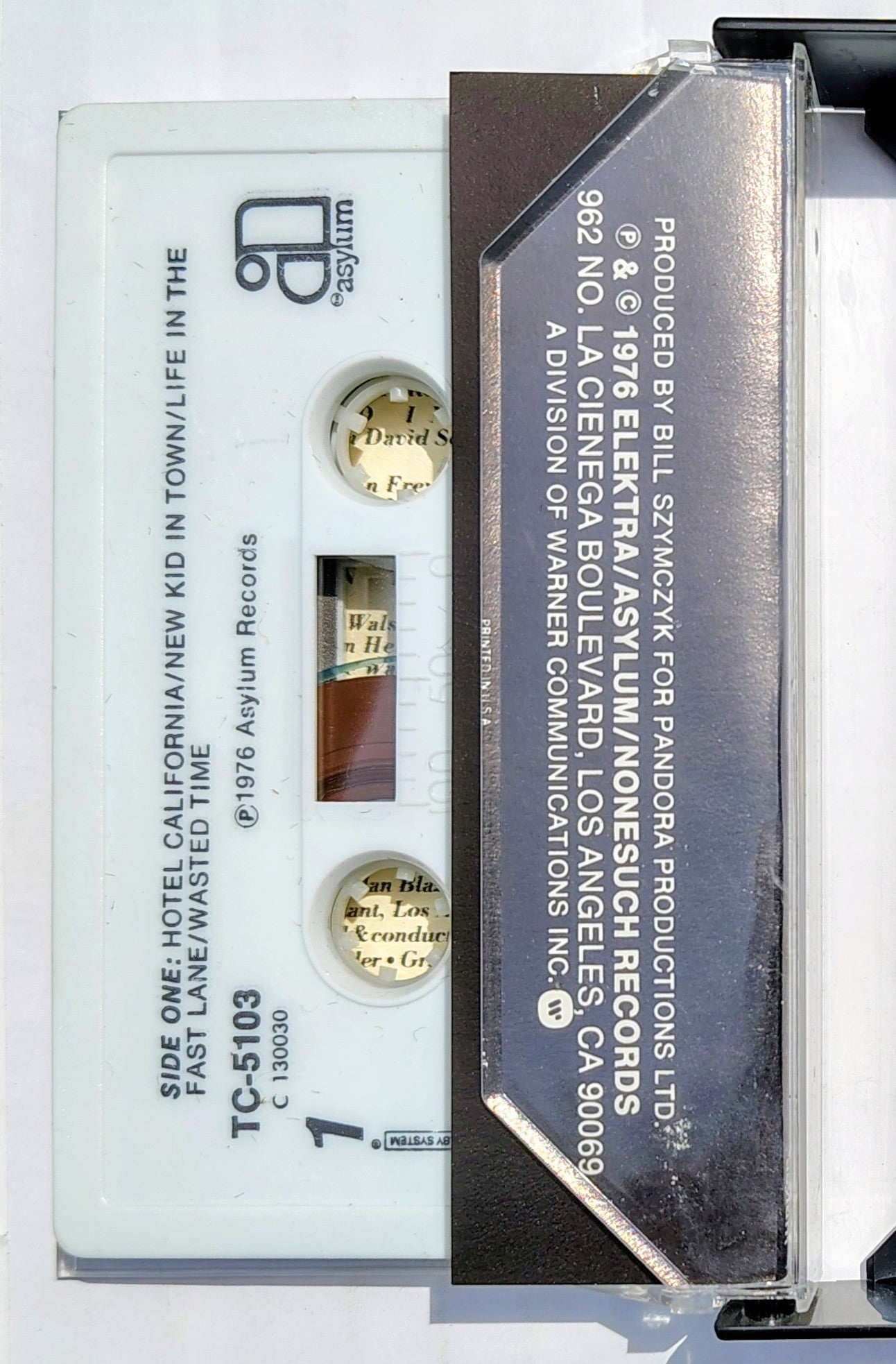 Eagles - "Hotel California" - CASSETTE TAPE VG+/VG+