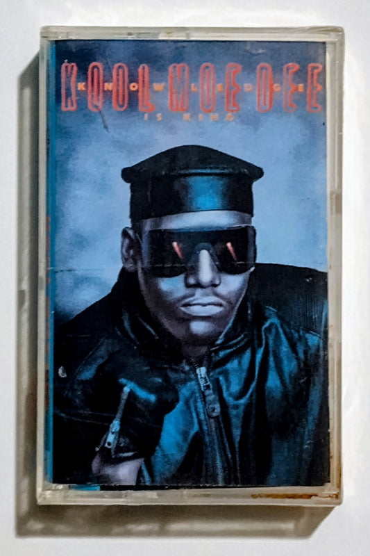 Kool Moe Dee - "Knowledge Is King" - CASSETTE TAPE VG+/M (Sealed; broken case; broken seal)