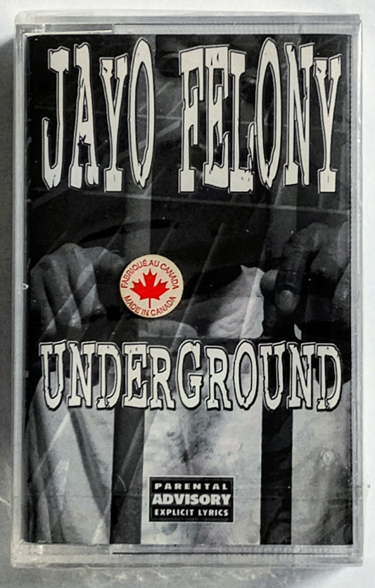 Jayo Felony - “Underground” - CASSETTE TAPE M/M (Sealed)