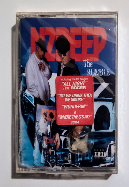 N2 Deep - "The Rumble" - CASSETTE TAPE VG+/M (Sealed; cracked case)