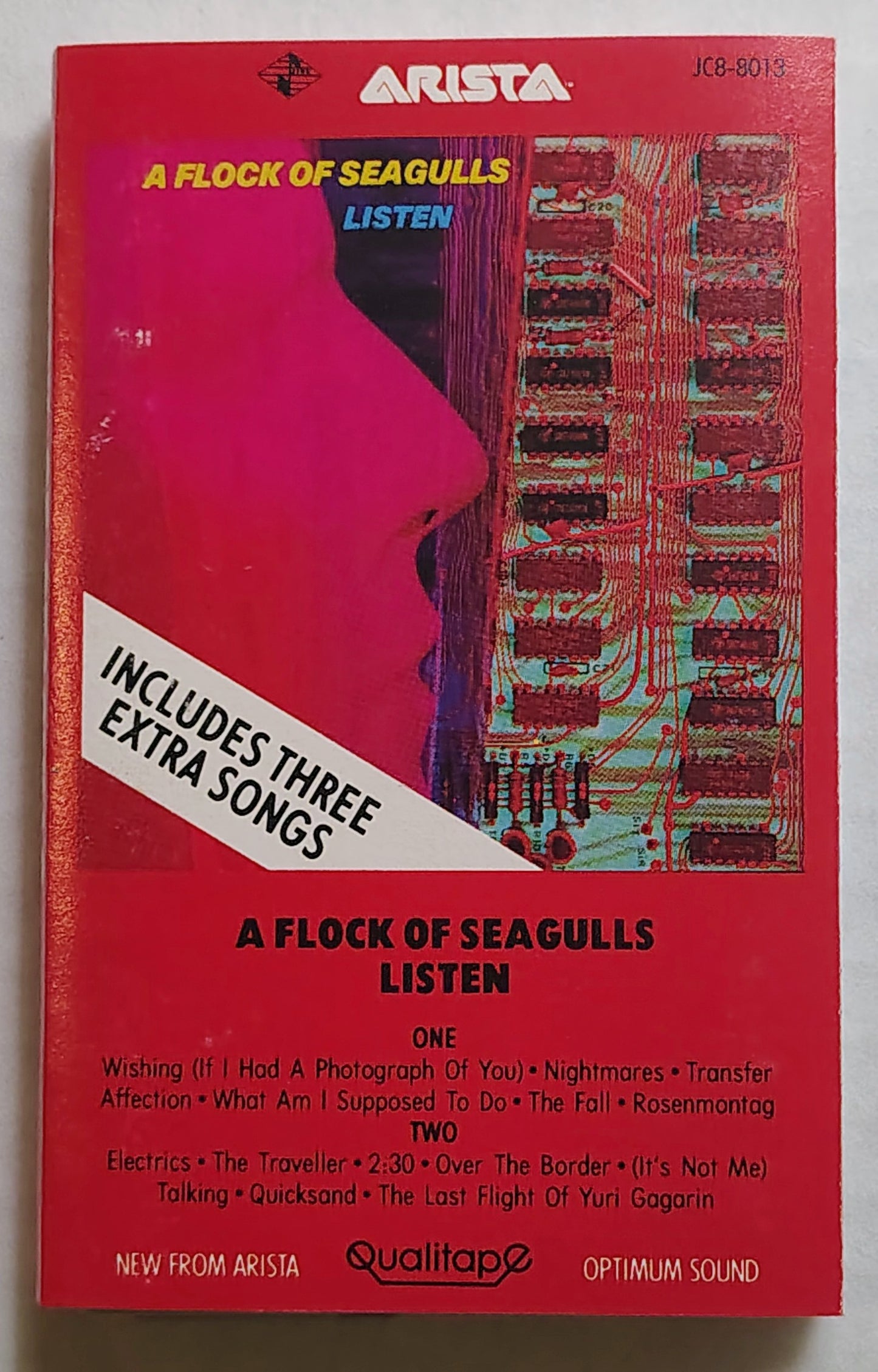 A Flock Of Seagulls - “Listen” - CASSETTE TAPE VG/VG