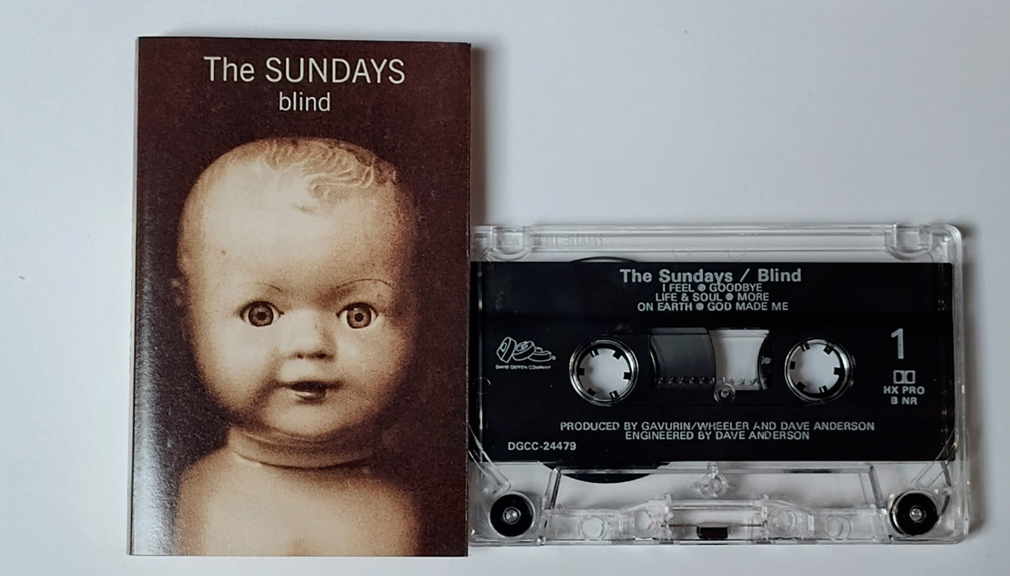 Sundays, The - "Blind" - CASSETTE TAPE(HX PRO B NR) VG/VG+