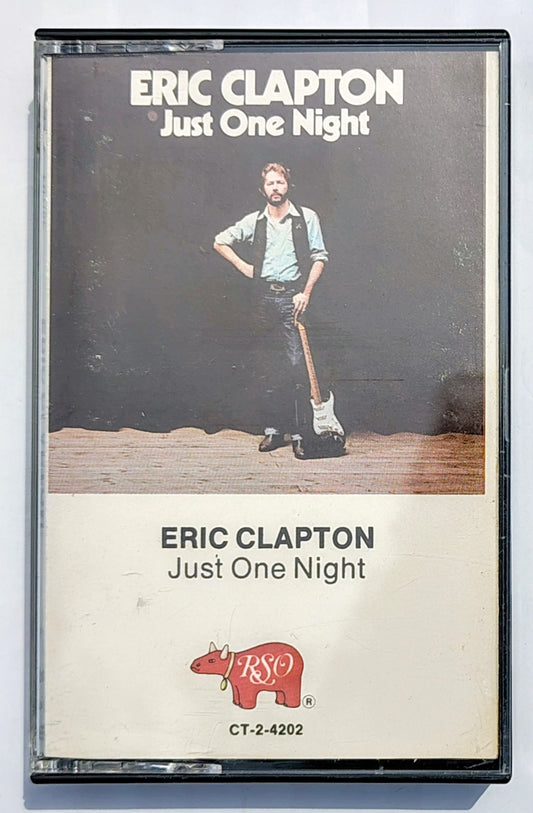 Eric Clapton - “Just One Night” - CASSETTE TAPE VG/VG