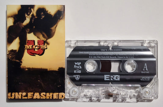 UMC's, The - "Unleashed" - CASSETTE TAPE (XDR; DOLBY HX PRO B NR) VG+/VG+