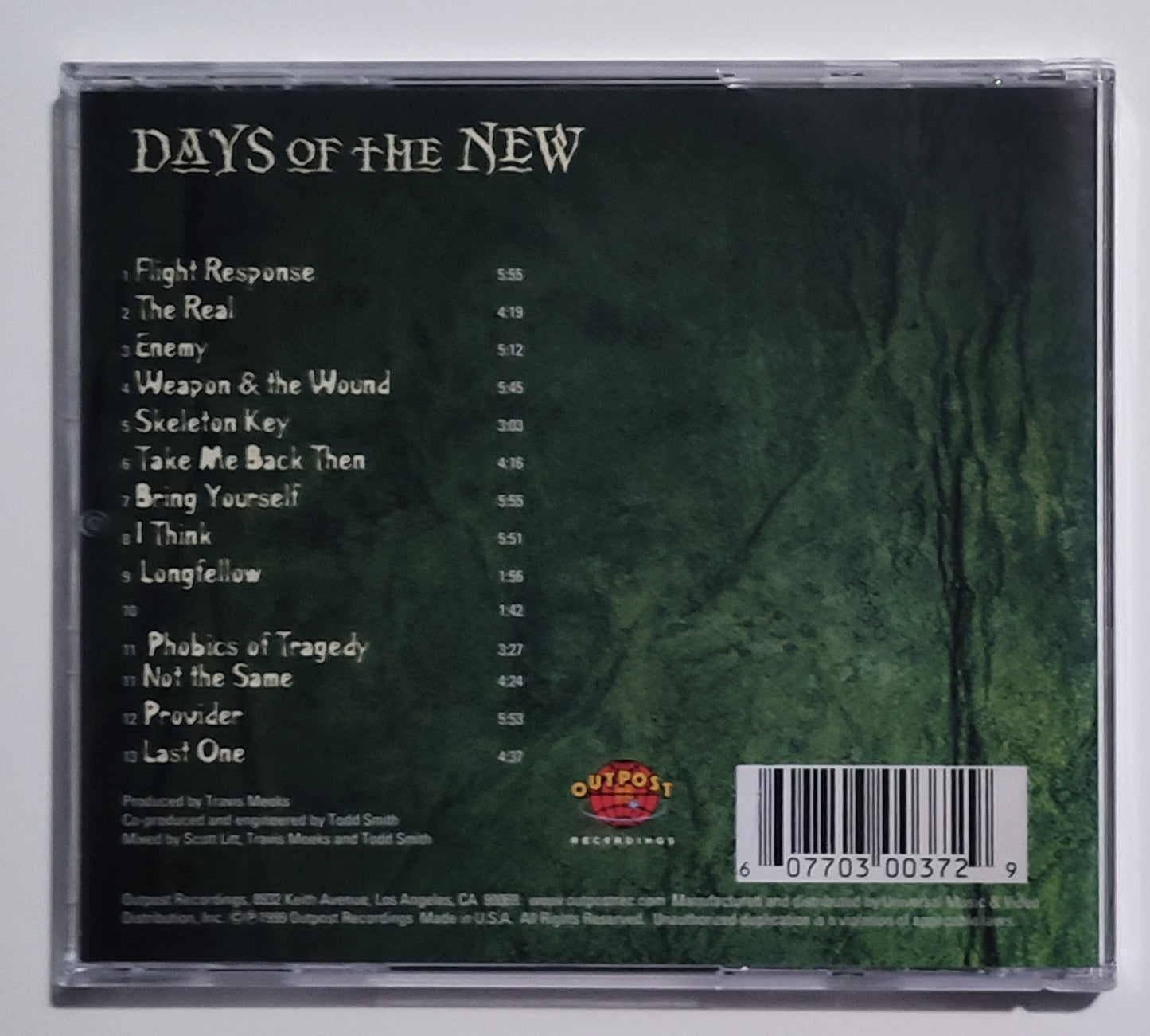 Days Of The New - "Days Of The New (Green)" - COMPACT DISC VG/VG