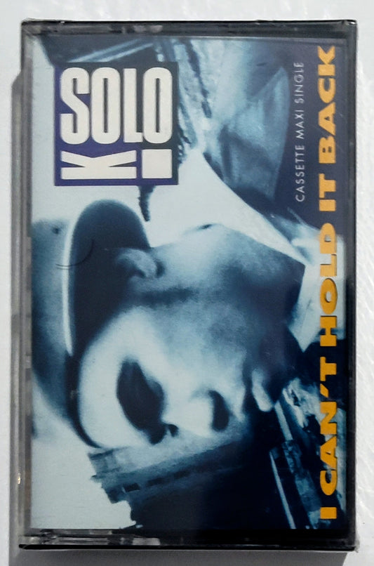 K-Solo - “I Can’t Hold It Back” - CASSETTE TAPE (Maxi Single) NM/M (Sealed with 1 mm hole in cellophane) [Brentwood, NY]