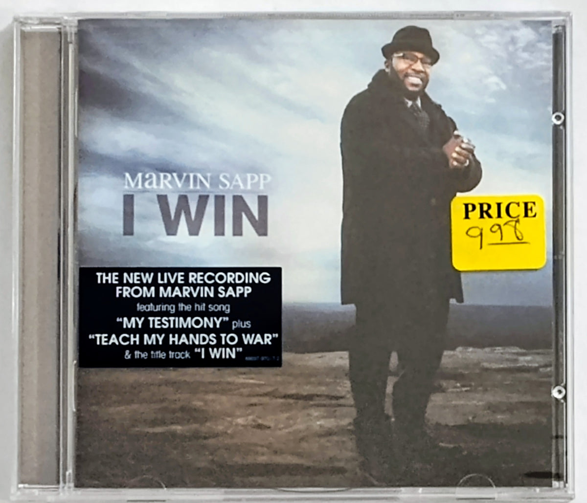 Marvin Sapp - “I Win” - COMPACT DISC M/M (Sealed with hype sticker)