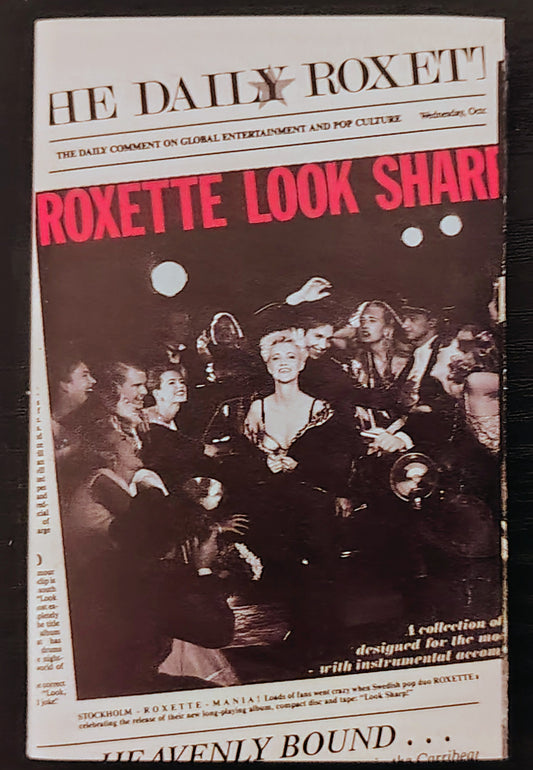 Roxette - “Look Sharp!” - CASSETTE TAPE VG+/VG+