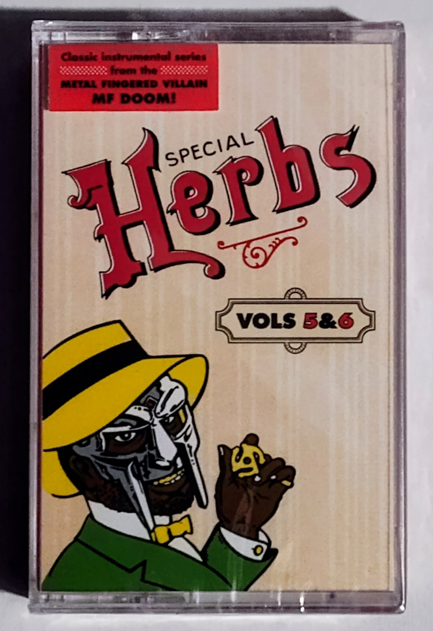 MF Doom (Metal Fingers) - "Special Herbs (Instrumentals; 5-Tape Complete Set)" - INDIE CASSETTE TAPE M/M (All Sealed; FREE SHIPPING)