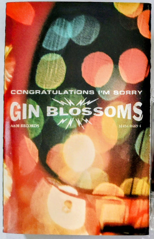 Gin Blossoms - “Congratulations I’m Sorry” - CASSETTE TAPE (BMG Club) VG+/VG+ *🚨*