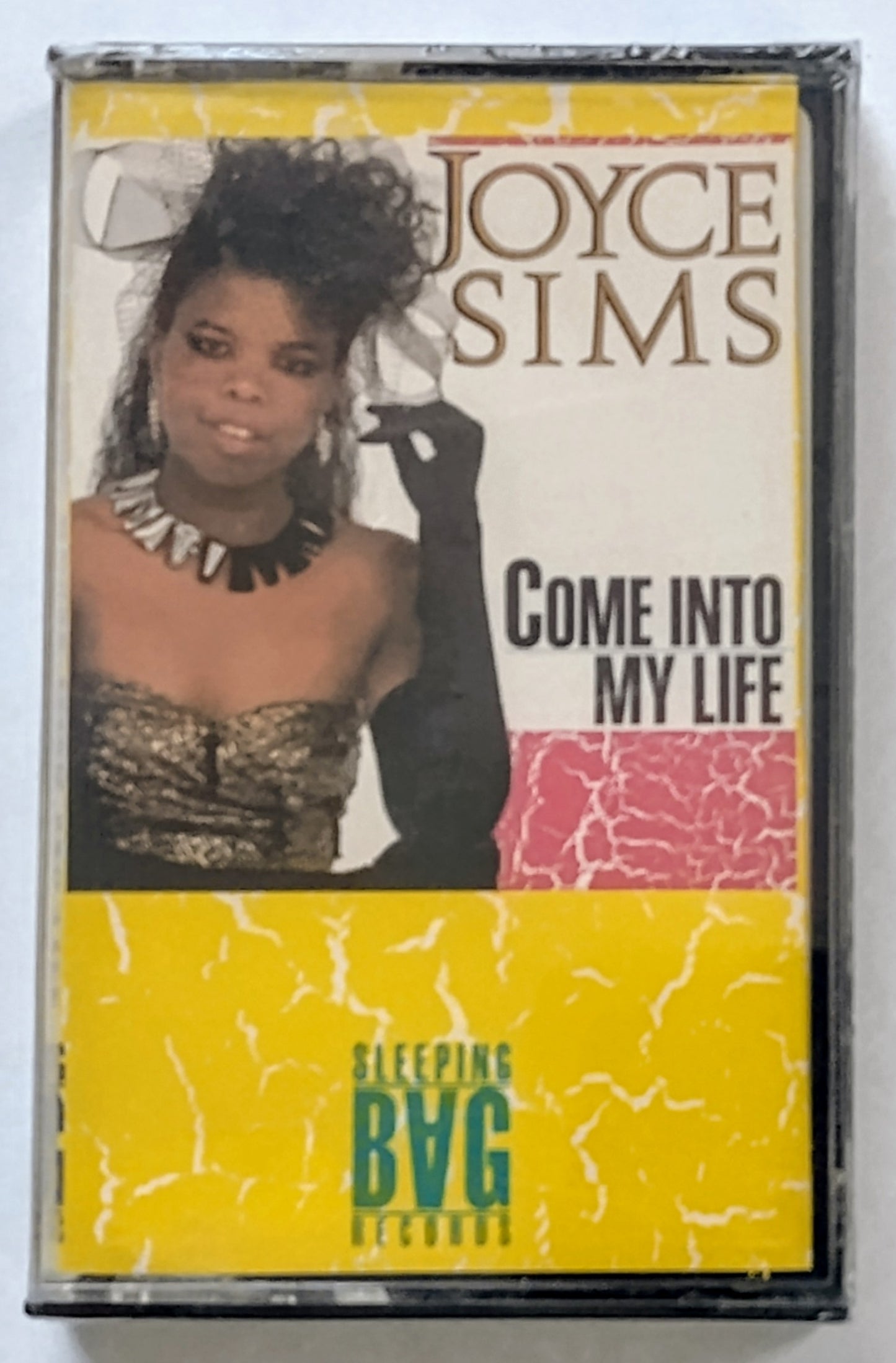 Joyce Sims - "Come Into My Life" - CASSETTE TAPE NM/M (Sealed; small tear in cellophane)