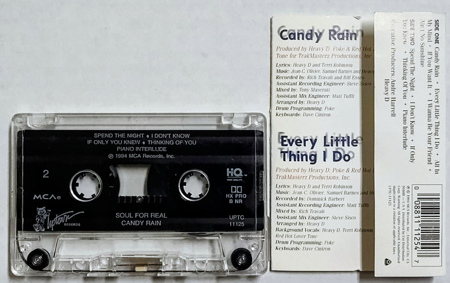 Soul For Real - “Candy Rain” - CASSETTE TAPE VG+/VG