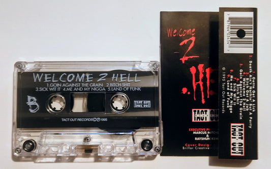 Cool•E - "Welcome To Hell" - CASSETTE TAPE VG+/VG+
