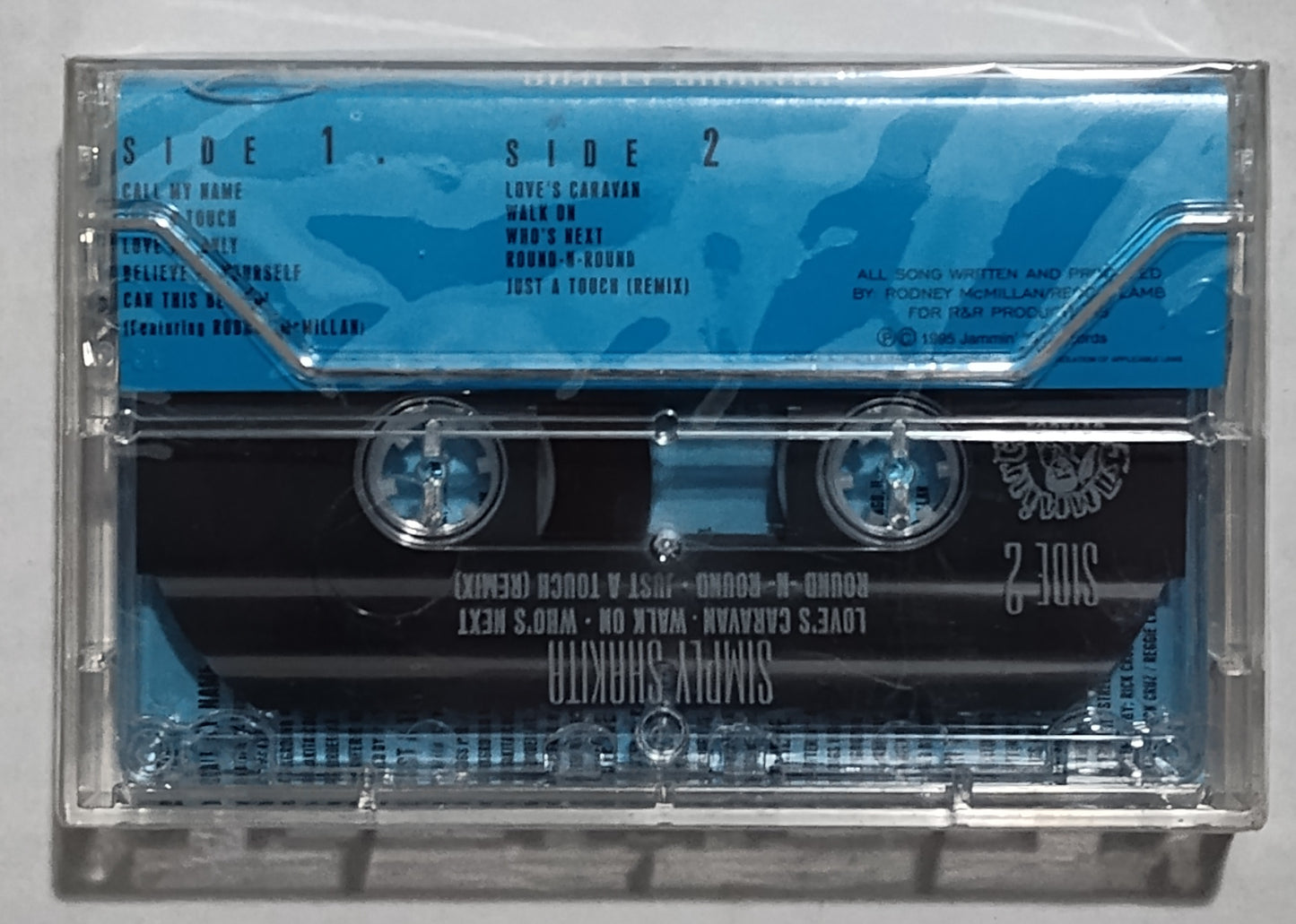 Simply Shakita - “Simply Shakita” - CASSETTE TAPE NM/M (Sealed, 1 cm crack on back of case)