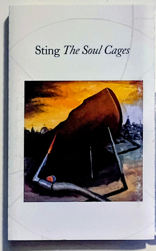 Sting - "The Soul Cages" - CASSETTE TAPE (Chrome; DOLBY) VG/VG