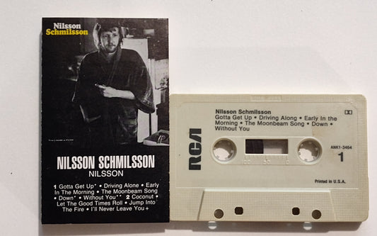 Harry Nilsson - "Nilsson Schmilsson" - CASSETTE TAPE VG+/VG