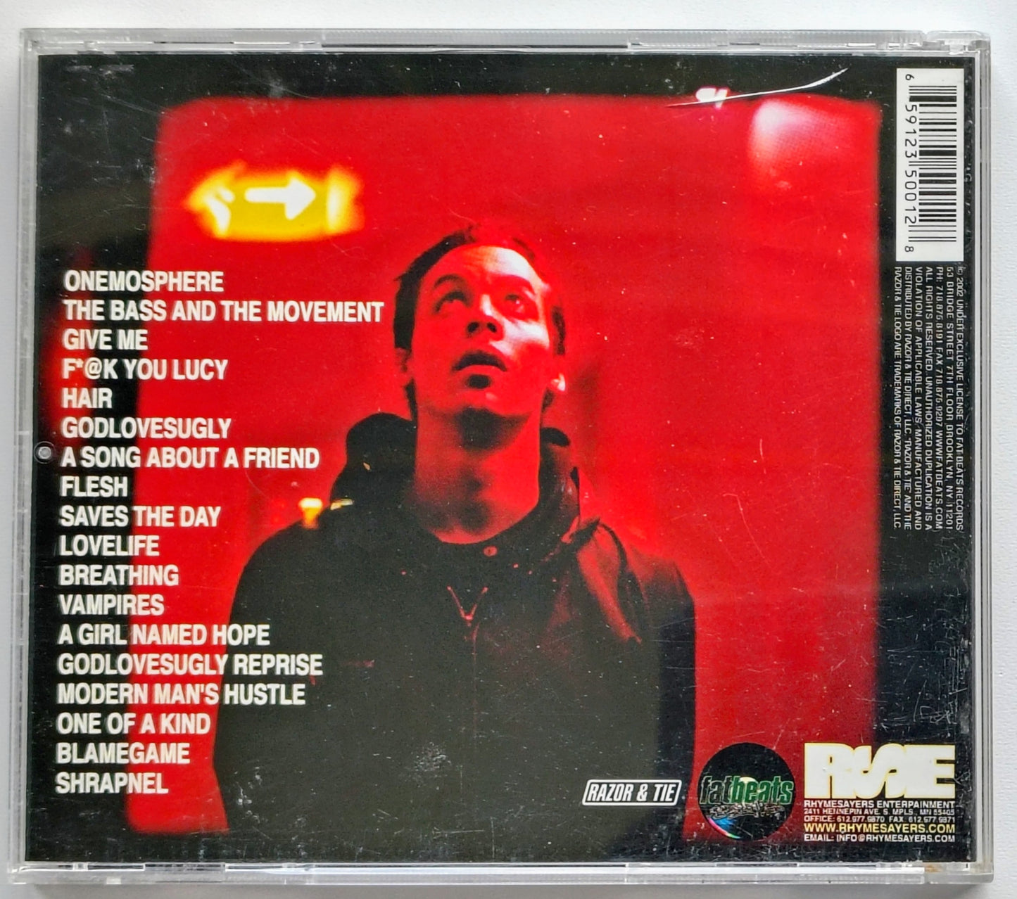 Atmosphere - “God Loves Ugly” - INDIE COMPACT DISC VG+/VG+