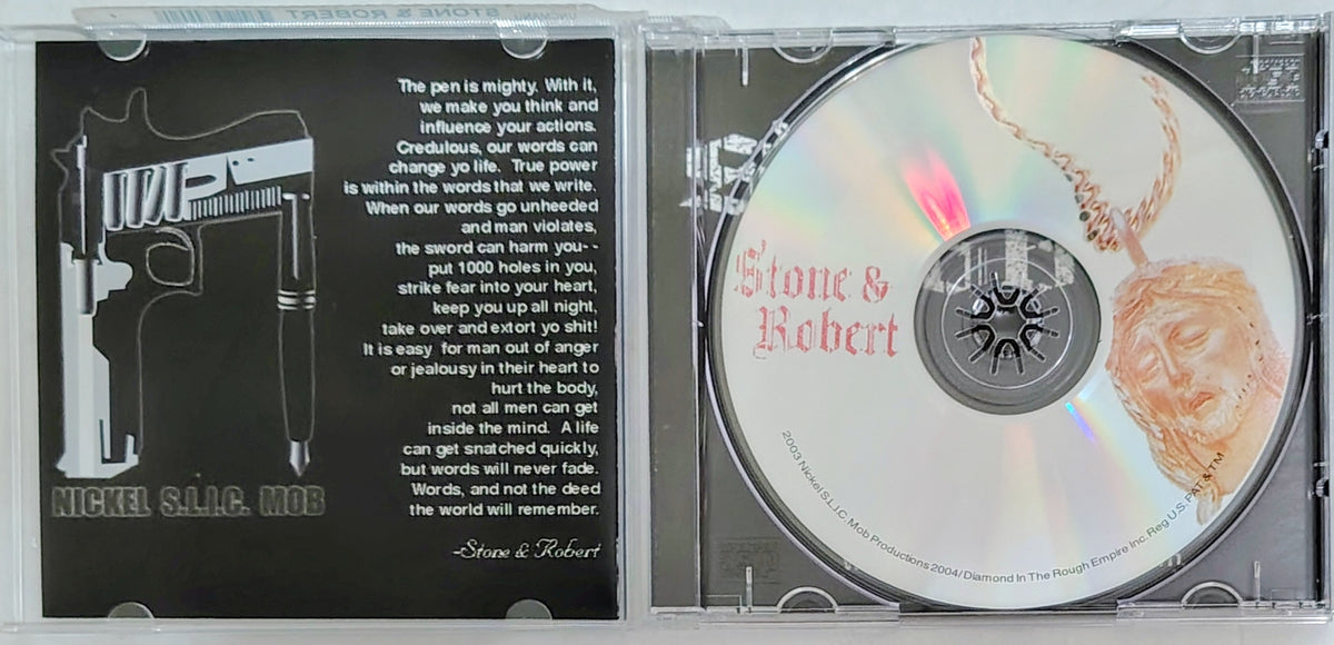 Stone & Robert - “Wild Bizness Chapter 1 The EP Series” - COMPACT DISC NM/M (Not sealed but has seal label sticker across top of case; never played) [Chicago, IL]