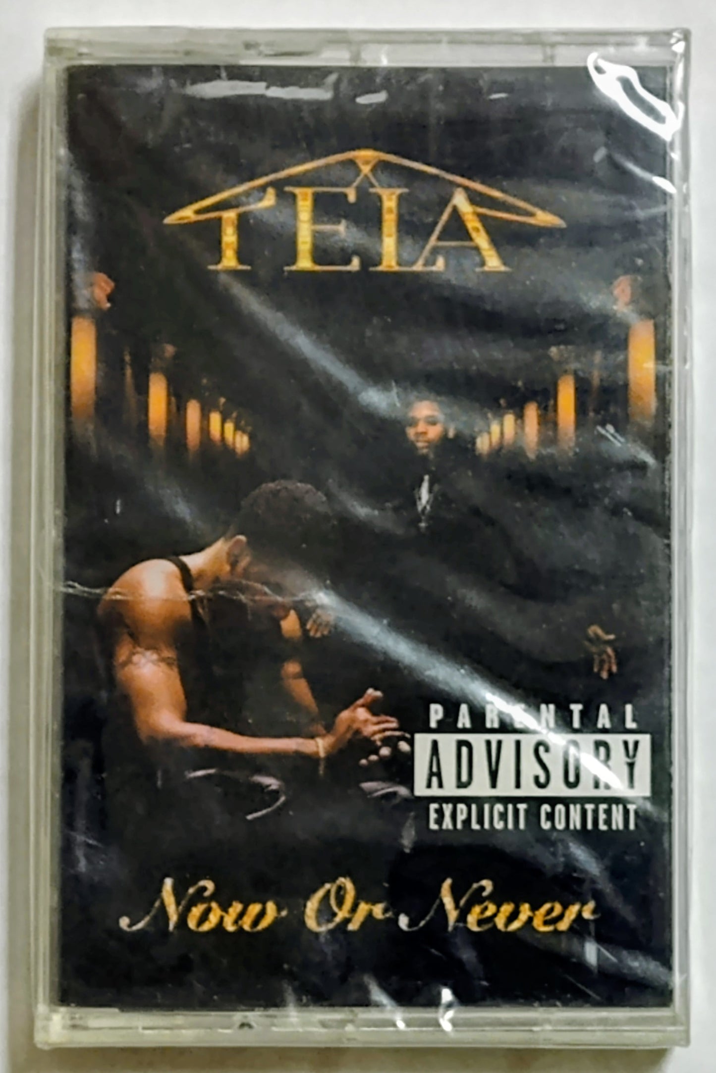 Tela - “Now Or Never” - CASSETTE TAPE NM/M (Sealed; cracked cover)
